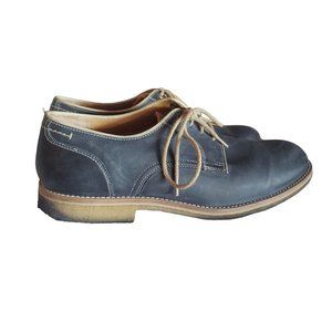 J&M Est.1850 Men's Sized 10.5 M DARK BLUE LEATHER‎